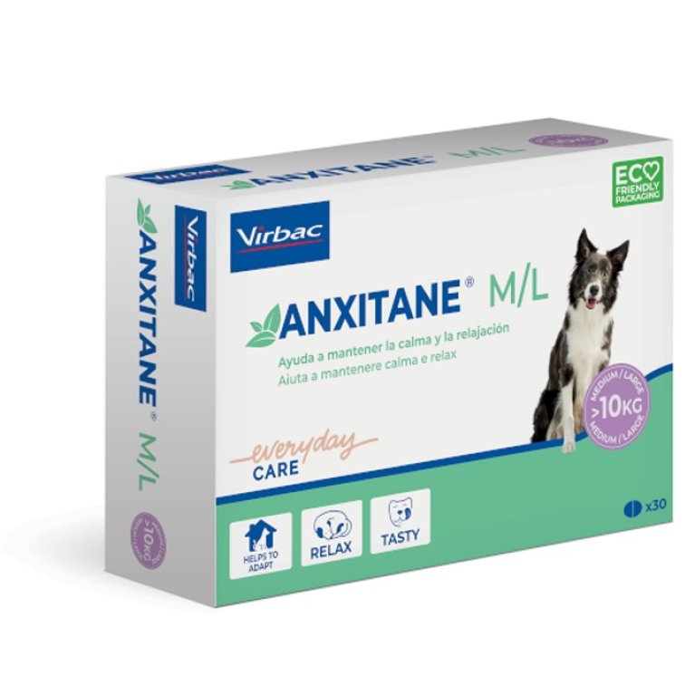 Anxitane M/L - 30 compresse - per cani sopra i 10 Kg