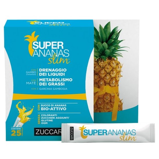 Super ananas slim - per il controllo del peso corporeo - 25 bustine