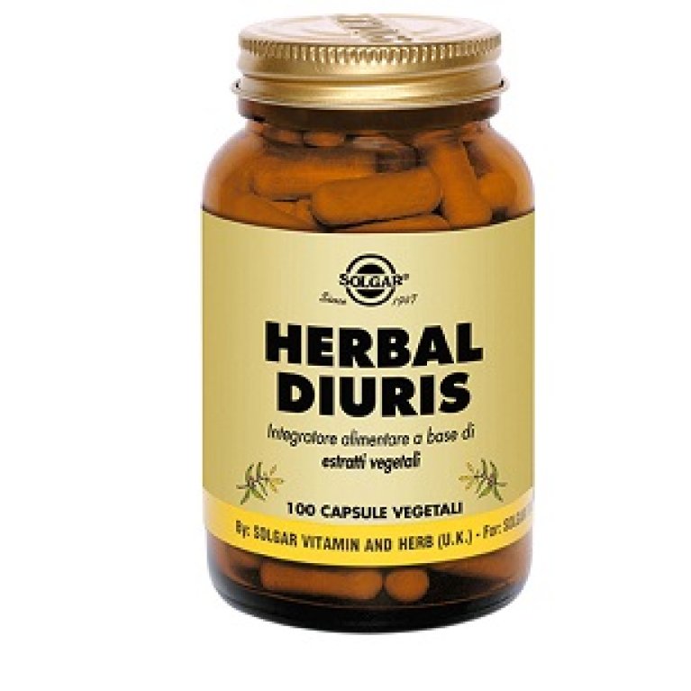 HERBAL DIURIS 100CPS VEG