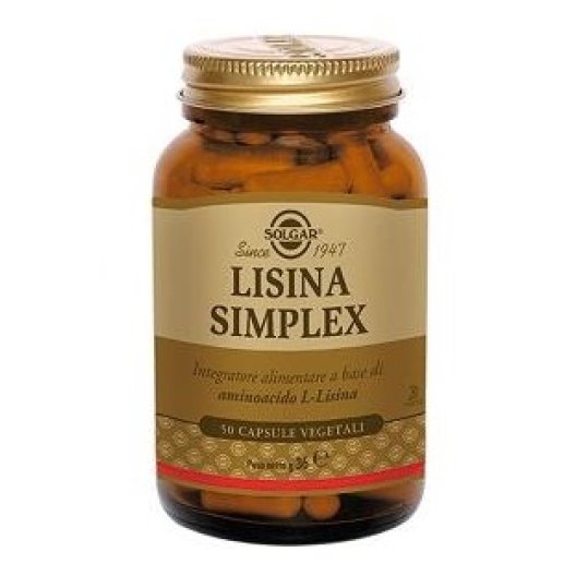 LISINA SIMPLEX 50CPS VEGETALI