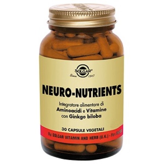 NEURO NUTRIENTS 30 CPS SOLGAR