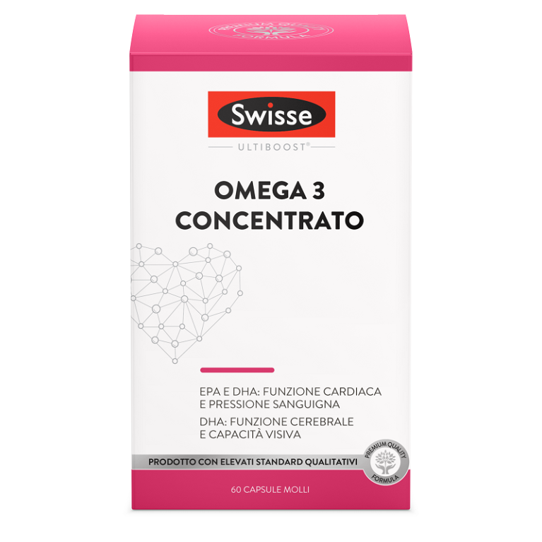 SWISSE OMEGA 3 CONC 60CPS