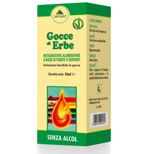 GOCCE ERBE 30ML LEMURIA