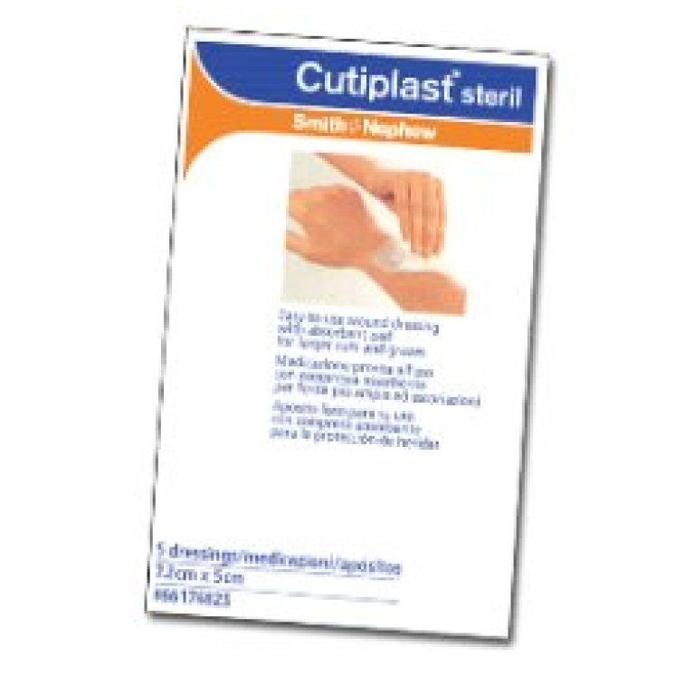 CER CUTIPLAST STERIL7,2X5CM5ME