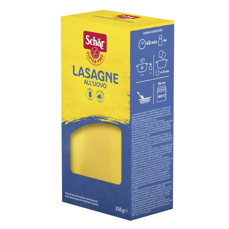 SCHAR LASAGNE ALL'UOVO 250G