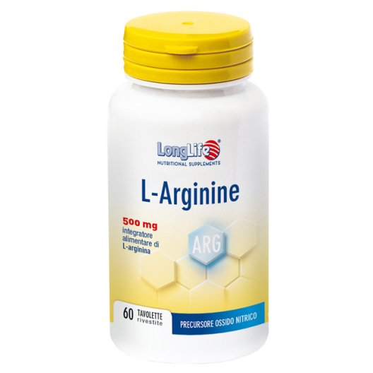 Longlife L-Arginina 500 mg - 60 compresse