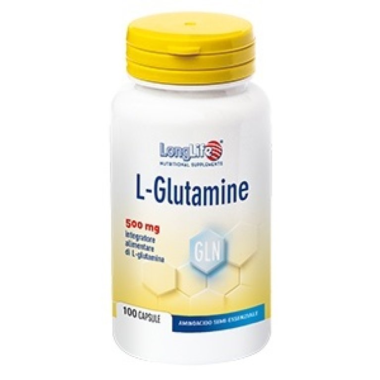 Longlife L-glutamine 500 mg - 100 capsule