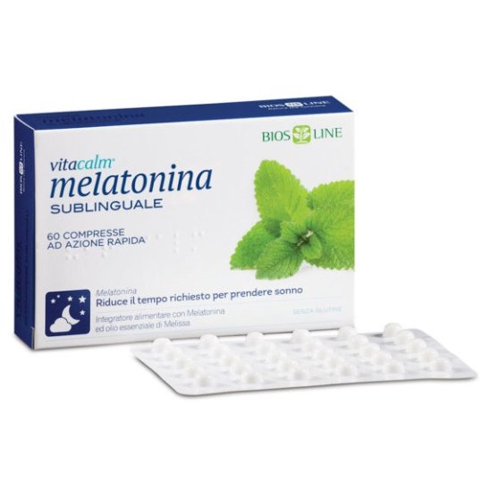 VITACALM MELATONINA 60CPR SUBL