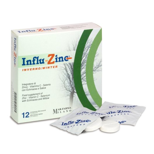 INFLU ZINC INV 12CPR EFFERV