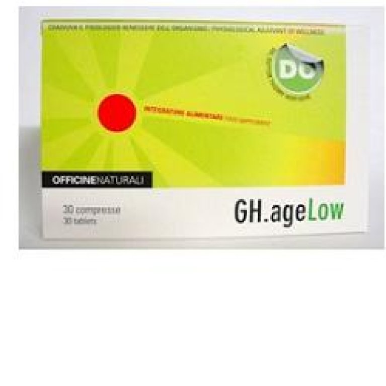 GH AGE LOW 30CPR 850MG