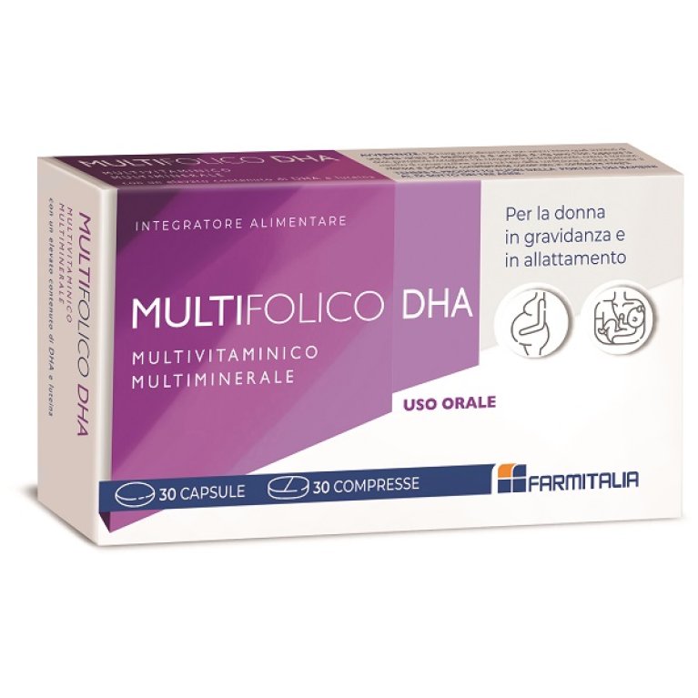 MULTIFOLICO DHA 30CPS+30CPS