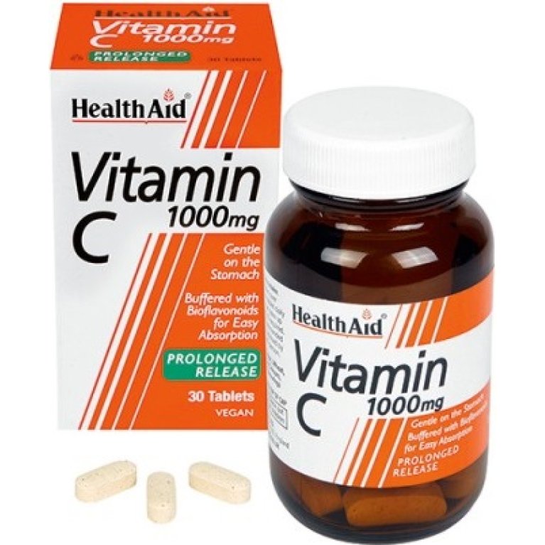 VITAMINA C 30CPR RIL CONTR