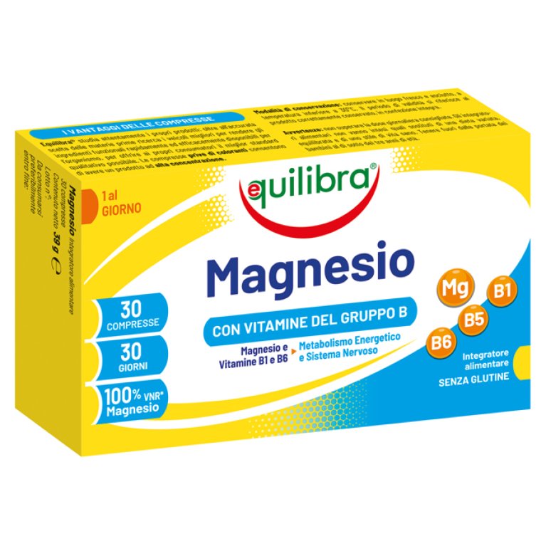 MAGNESIO C/VITAMINE B 30CPR