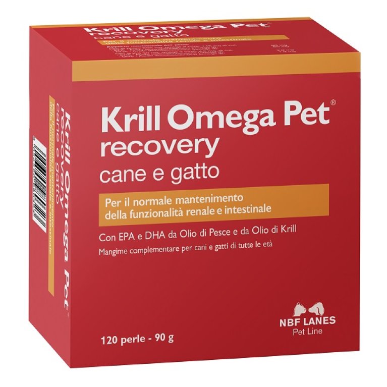 KRILL OMEGA PET RECOVERY120PRL