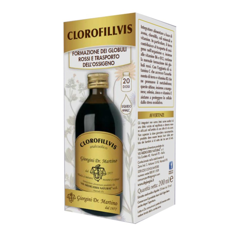 CLOROFILLVIS LIQUIDO AN 200ML