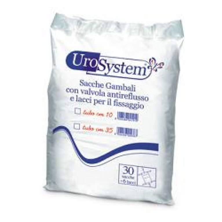 UROSYSTEM SAC GAMBA 10CM 30PZ