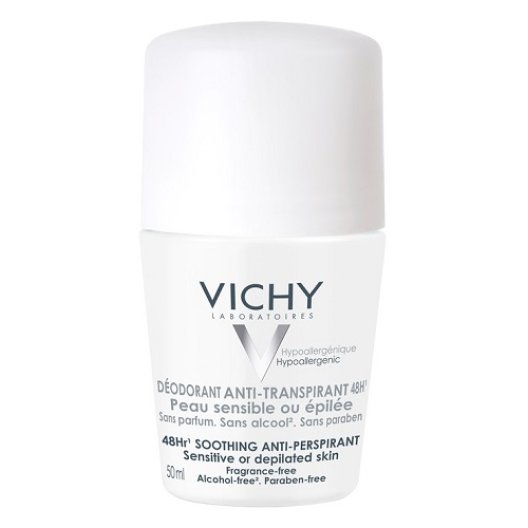 Vichy Deodorante Roll-on anti-traspirante 48 h lenitivo per pelli sensibili - 50 ml
