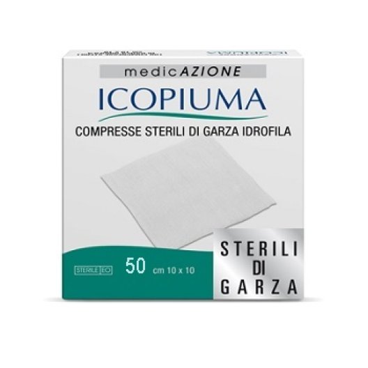 COMPRESSE GARZA 10X10 50PZ ICO