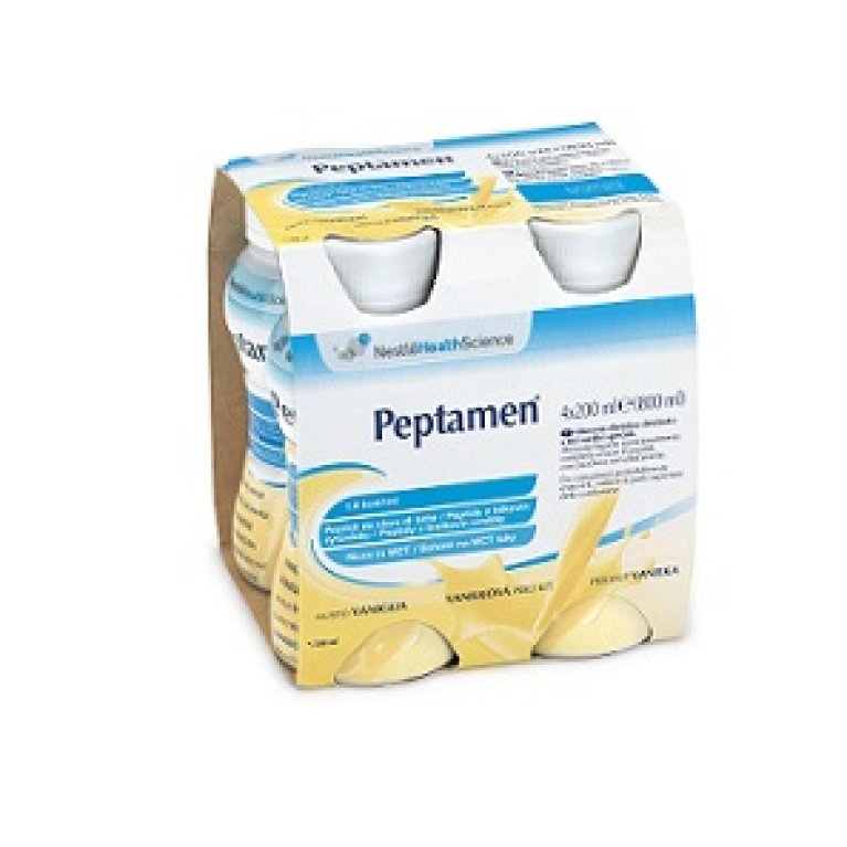 PEPTAMEN VANIGLIA 4X200ML