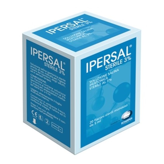 IPERSAL STERILE 3% 20FLAC 5ML