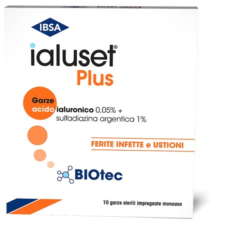 IALUSET PLUS GARZA 10X10 10PZ