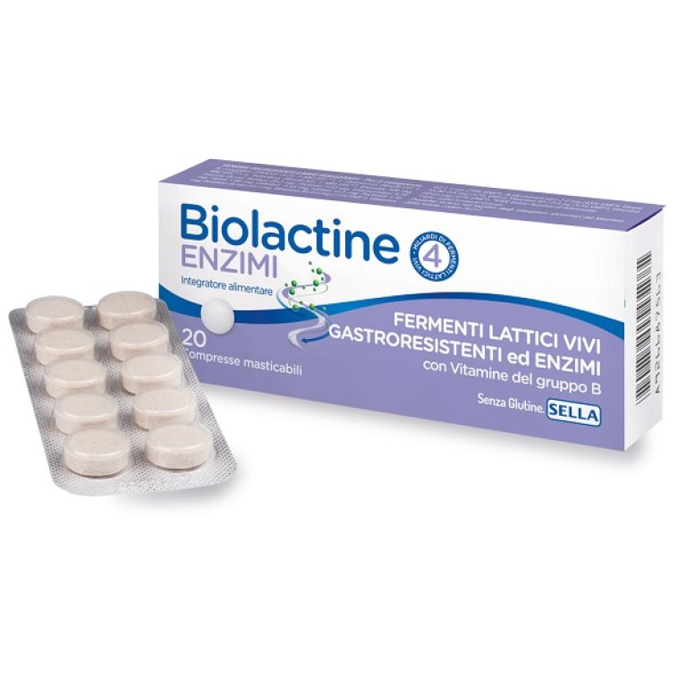 BIOLACTINE ENZIMI 20CPR NF