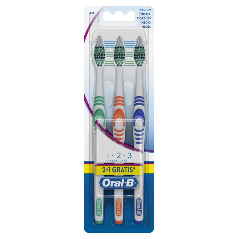 ORALB 123 CLASSIC CARE SPAZZ3P