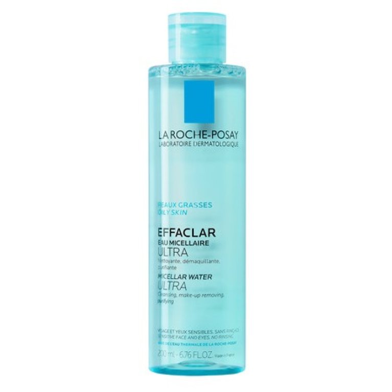 Effaclar Acqua Micellare Ultra - detergente viso struccante e purificante - 200 ml