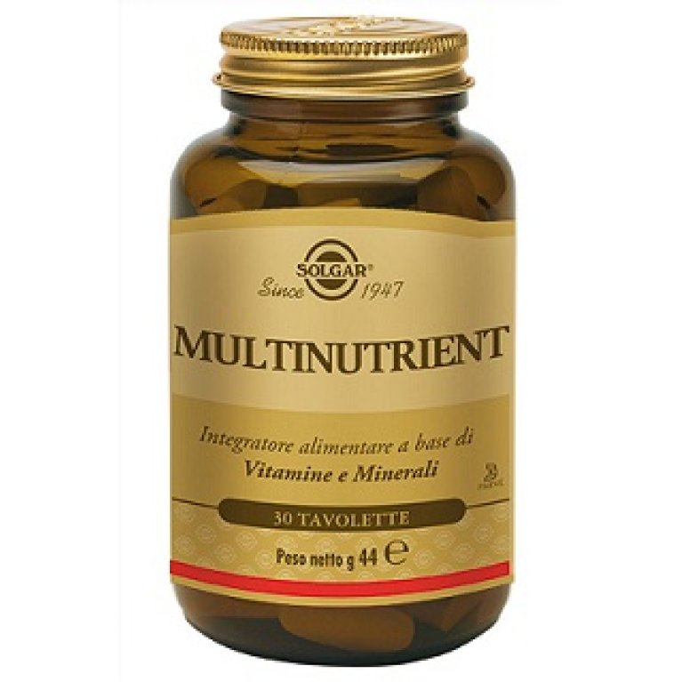 MULTINUTRIENT SOLGAR 30TAV