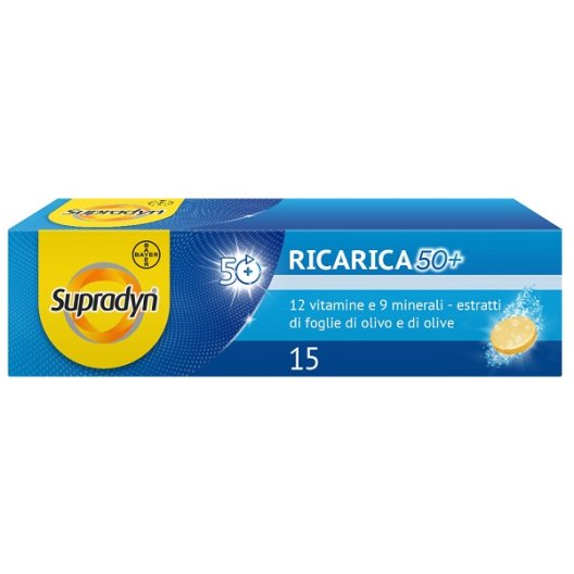 SUPRADYN RICARICA 50+ 15CPR EF