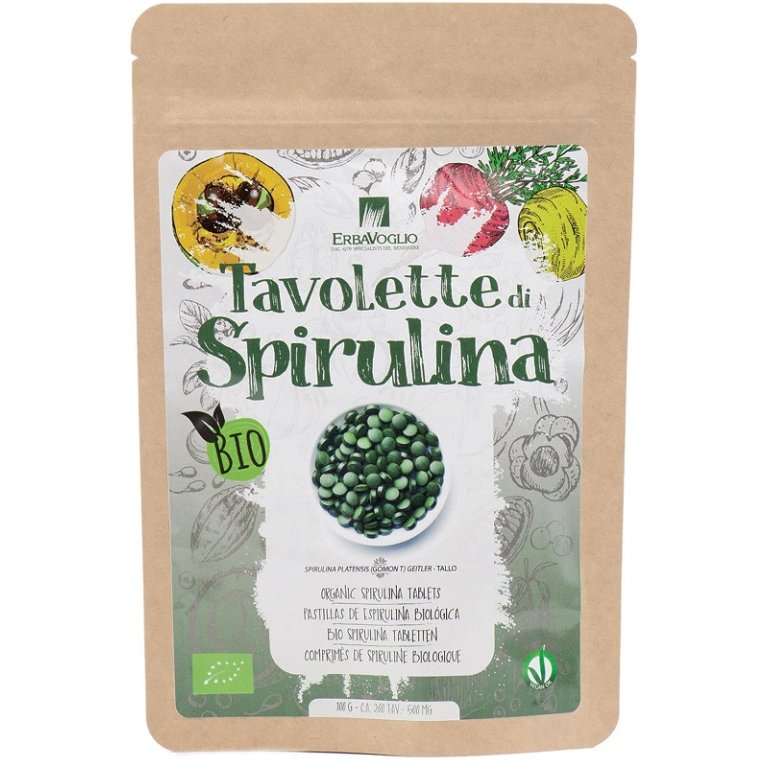 TAVOLETTE DI SPIRULINA BIO