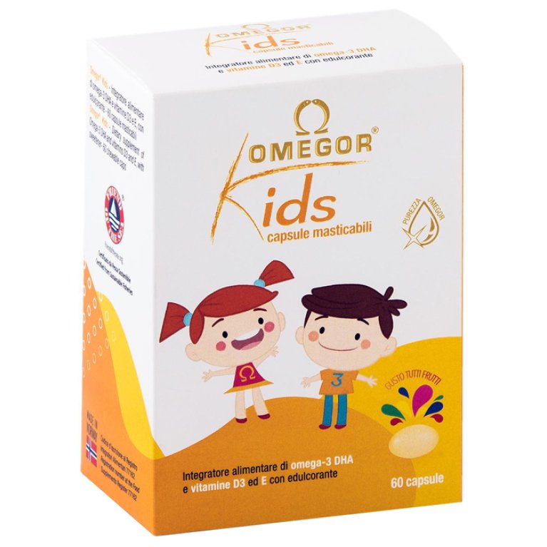 OMEGOR KIDS 60CPS MASTICABILI