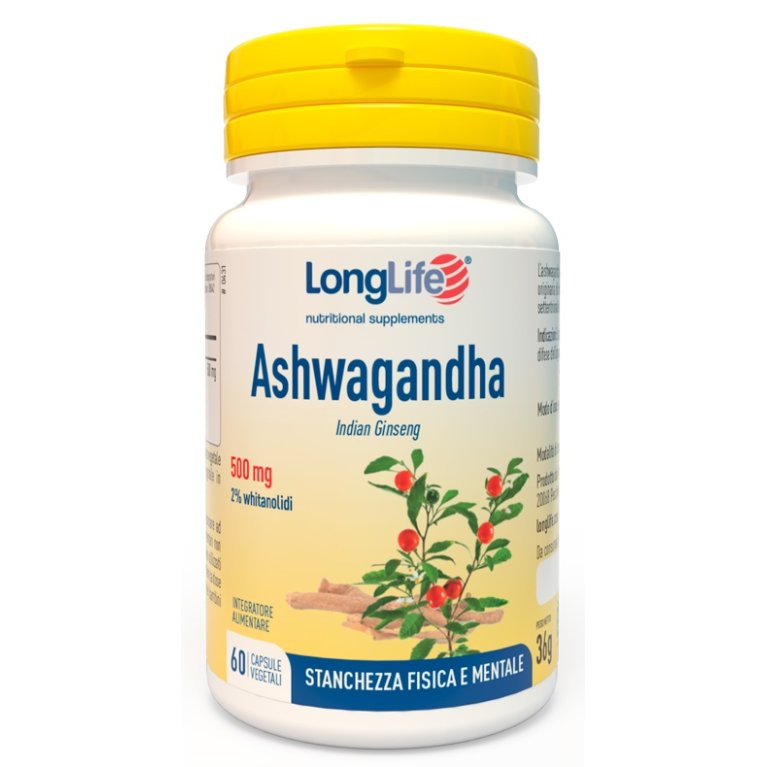 LONGLIFE ASHWAGANDHA 60CPS