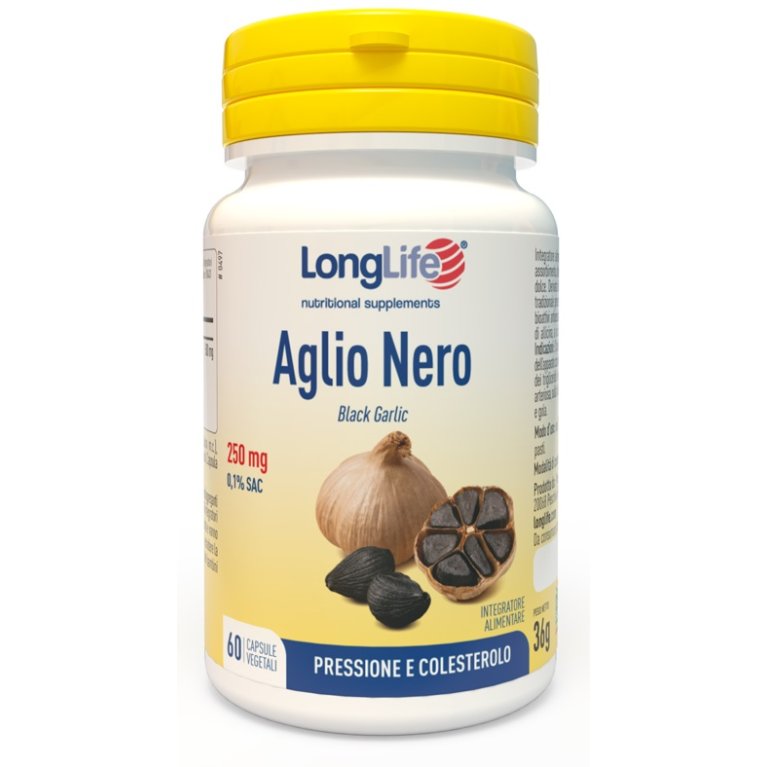 LONGLIFE AGLIO NERO 60CPS VEG