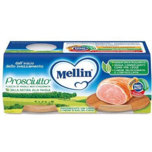 MELLIN OMOG PRCIUTTO 2X80G