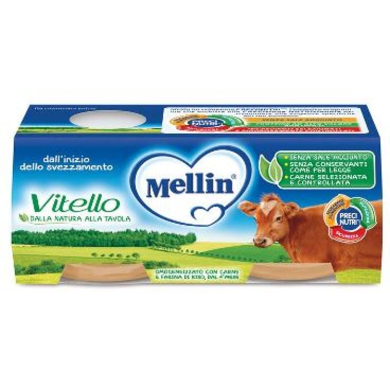 MELLIN OMOG VITELLO 2X120G