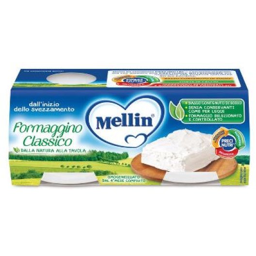 MELLIN OMOG FORMAGGIO 2X80G