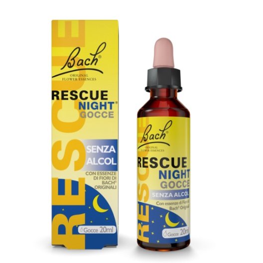 RESCUE NIGHT GOCCE S/ALCOL FIORI DI BACH ORIGINAL 20ML