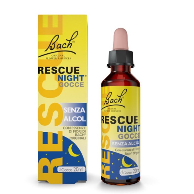 RESCUE NIGHT GOCCE S/ALCOL FIORI DI BACH ORIGINAL 20ML