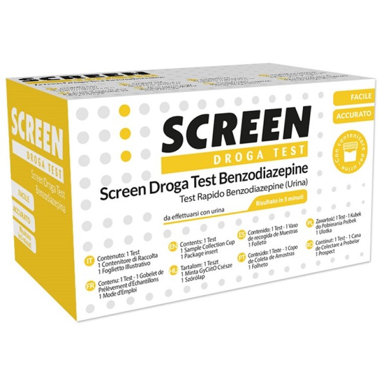 SCREEN DROGA TEST BENZODIAZEPI