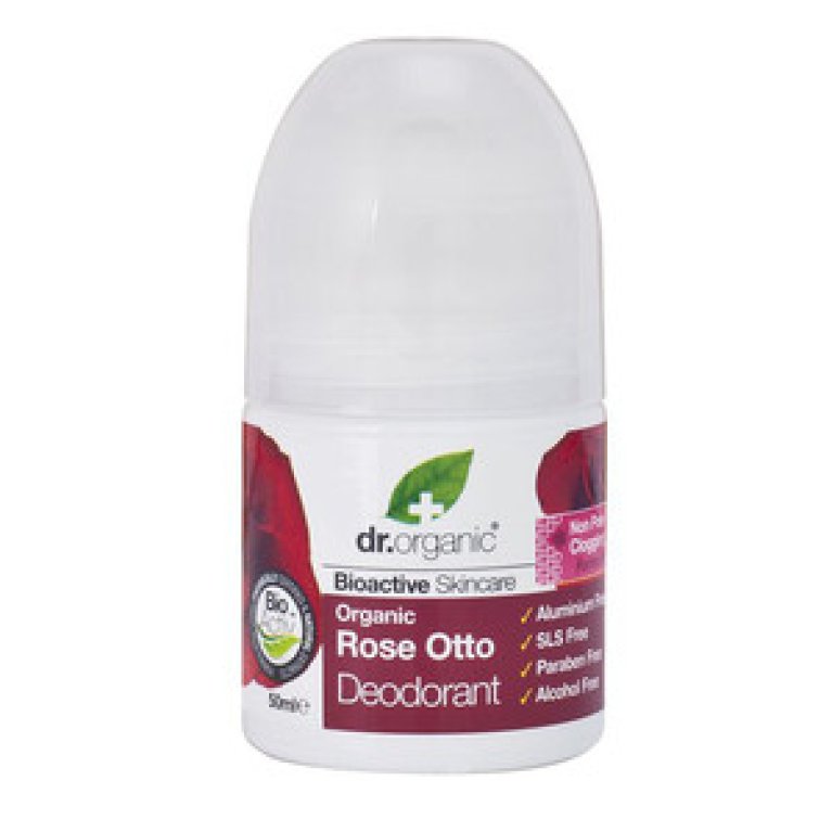 DR ORGANIC ROSE DEODORANT 50ML