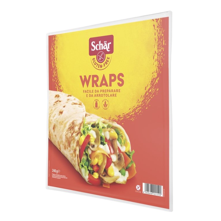 SCHAR WRAPS PIADINA ARROT 240G