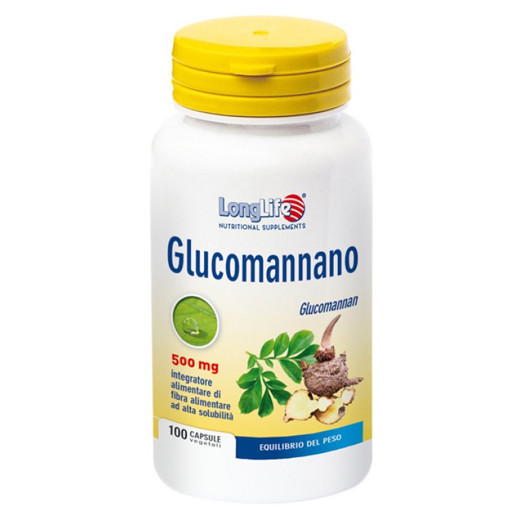 LONGLIFE GLUCOMANNANO 100CPS