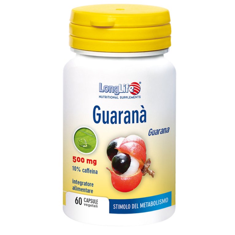 Longlife Guaranà 500 mg - 60 capsule