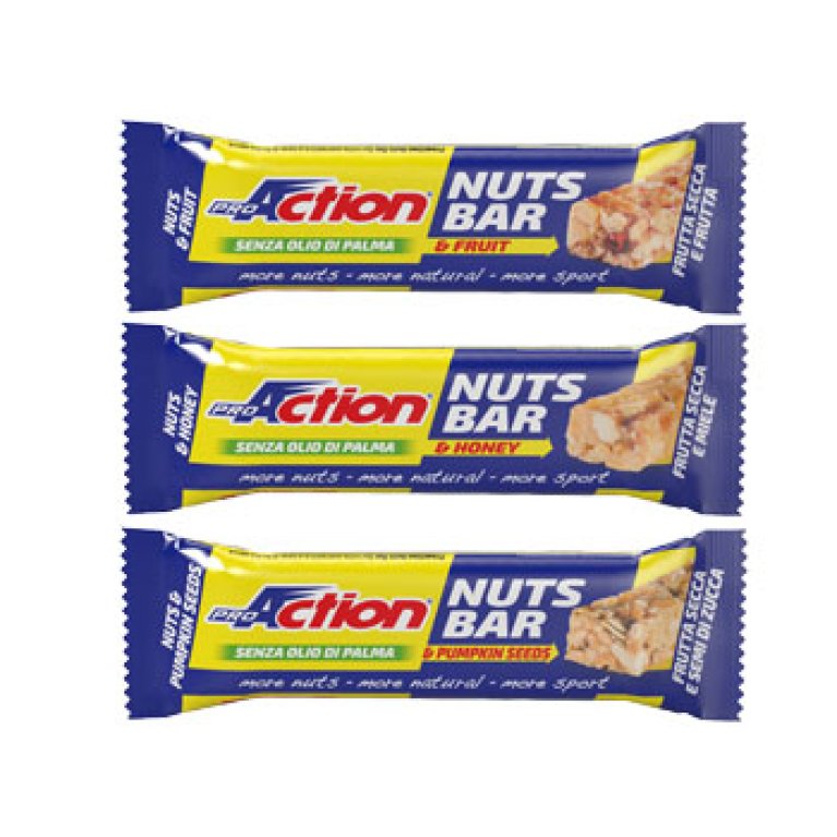 PROACTION NUTS BAR MIELE 30G