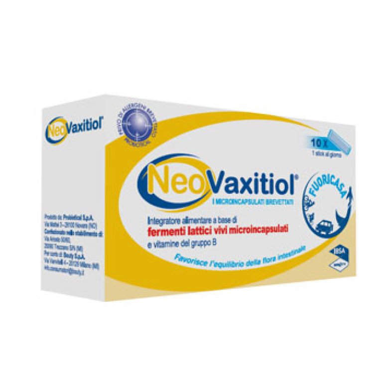 NEOVAXITIOL OROSOLUBILE 10STIC