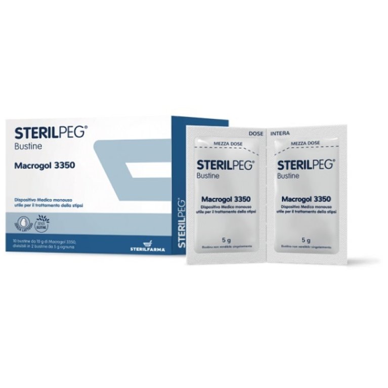 STERILPEG 10 BUSTINE MACROGOL