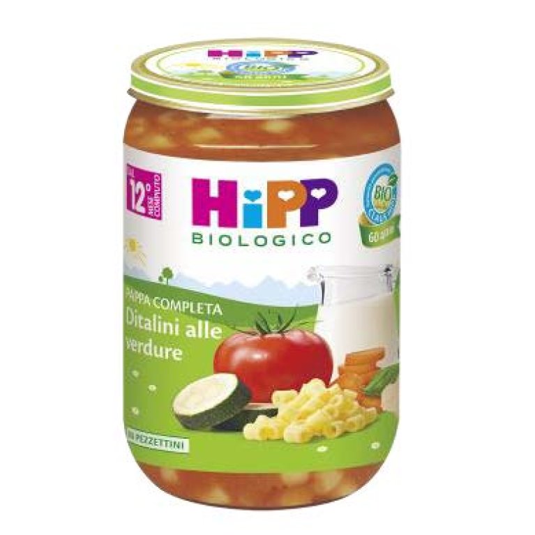 HIPP BIO DITALINI VERDURE 250G