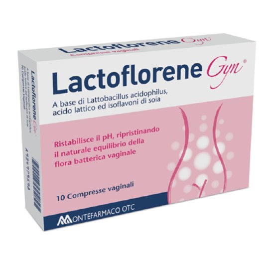 LACTOFLORENE GYN 10CPR VAG