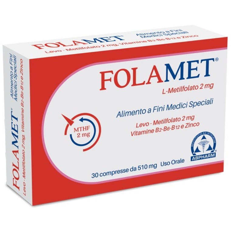 FOLAMET 30CPR 500MG